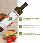 PUR HAIR Organic Olivenöl, 750 ml Flasche, Bio-Qualität aus Sizilien, limitierte Auflage.