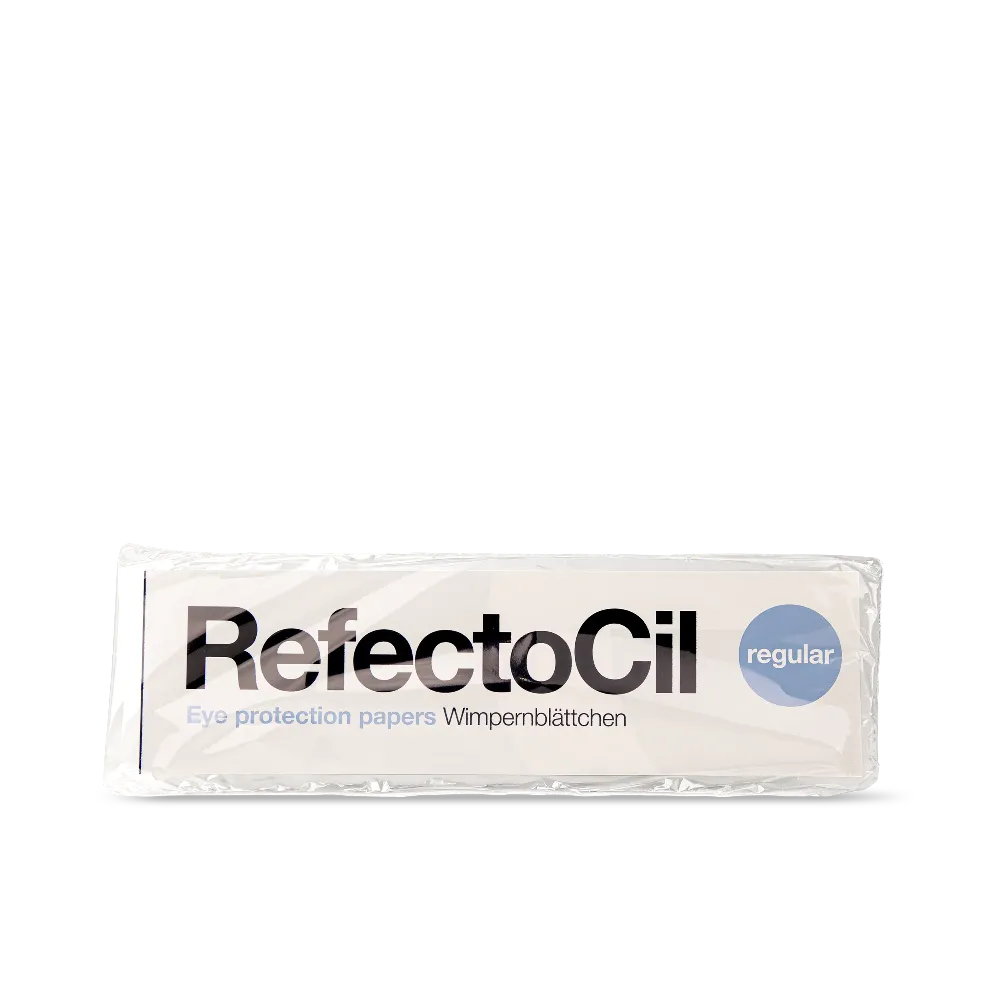 RefectoCil Wimpernblättchen Regular zum Schutz der Haut beim professionellen Färben von Wimpern.