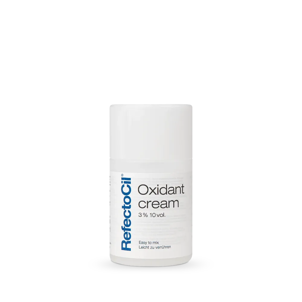 RefectoCil Oxidant Cream 3 % Entwicklercreme zum professionellen Färben von Augenbrauen und Wimpern.
