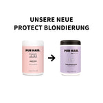 Rosa Magic Shield Snow White Bleach und neue lilafarbene Bond Repair Bleach Protect Blondierung
