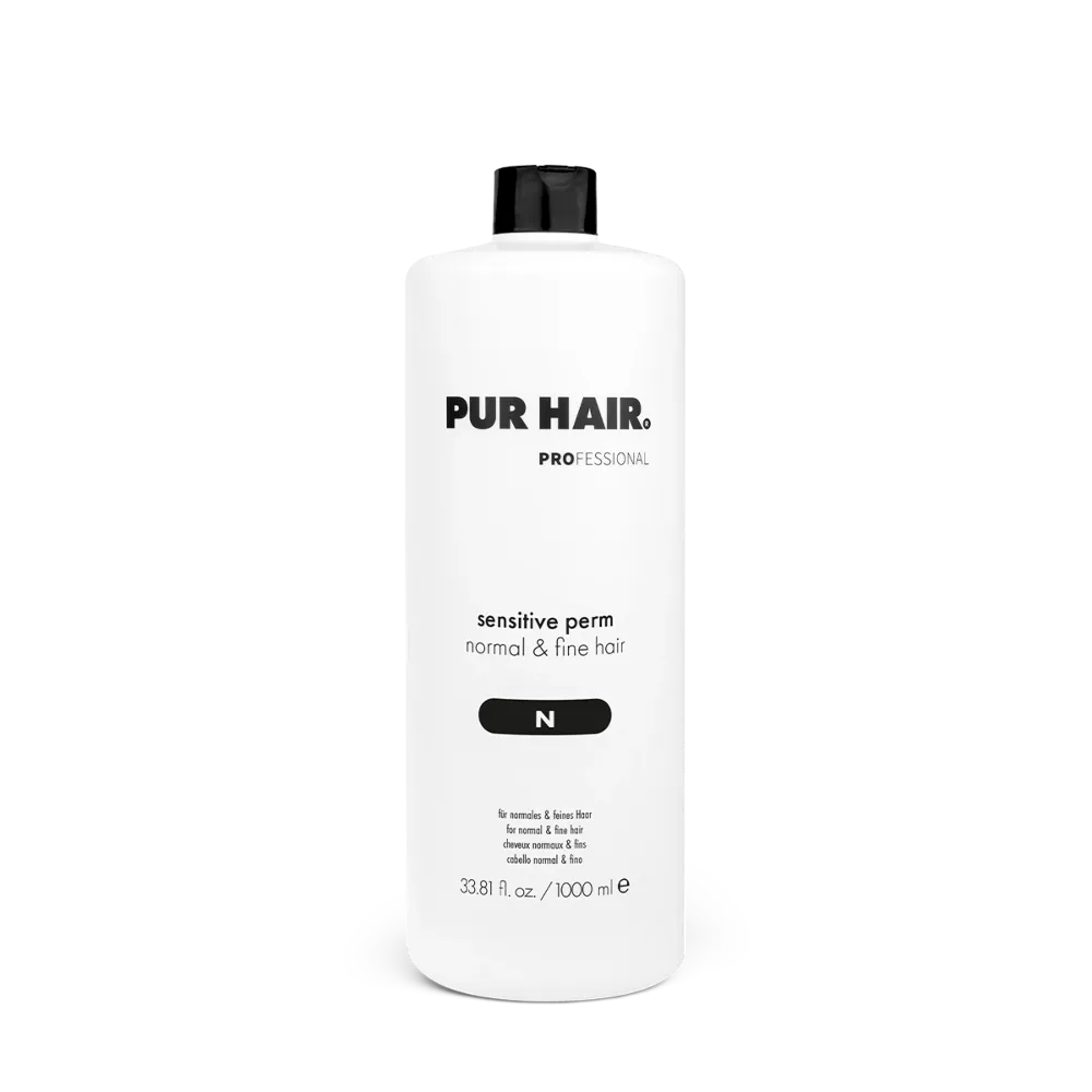 PUR HAIR Sensitive Perm N 1000 ml für professionelle Dauerwellen bei normalem und feinem Haar.