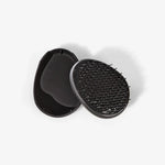 PUR HAIR Detangler Brush, in schwarz, Produktfoto auf weißem Hintergrund.