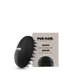 PUR HAIR Detangler Brush, in schwarz, mit Karton Verpackung.