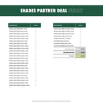 Auflistung von Shades Partner Deal