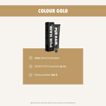 Colour Gold Salonpaket mit 122 professionellen Farbtuben, Sensitive Entwicklern und Färbezuhör