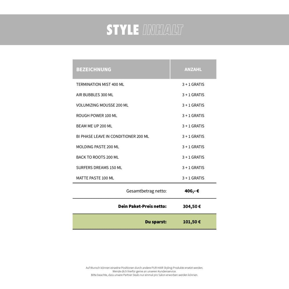 Style Partner Deal Aflistung