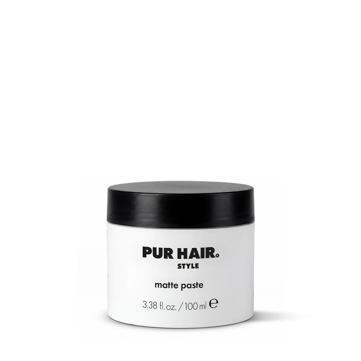 PUR HAIR Style Matte Paste in der 100-ml-Dose für definierte Styles mit mattem Finish.