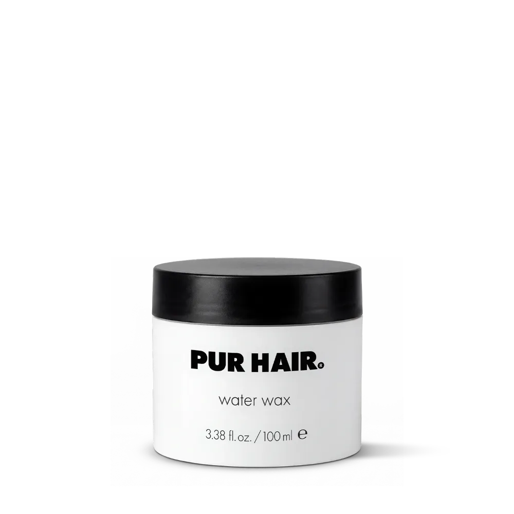 PUR HAIR Water Wax Haarwachs in der 100-ml-Dose für flexibles Styling und ein glänzendes Finish.