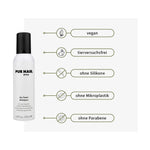 PUR HAIR Style Dry Foam Shampoo – weiße Flasche mit schwarzem Deckel
