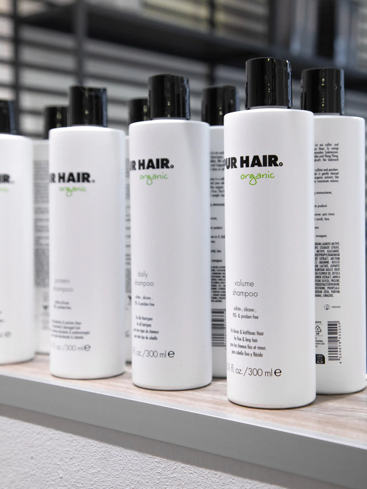 PUR HAIR Organic professionellen Haarpflegeprodukte im Friseursalon.