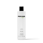PUR HAIR Organic Volume Shampoo, 300 ml Flasche in Weiß mit schwarzem Deckel.
