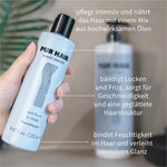 Anti-Frizz Haarsmaske gegen Frizz, pflegt intensiv mit hochwertigen Ölen, bändigt Locken und Frizz