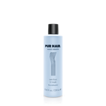 PUR HAIR Magic Keratin K-Mask, 250 ml Flasche in hellblau mit schwarzem Deckel.