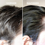 Vorher-Nachher:  links weniger definiert, rechts mit glatterem, strukturiertem Finish