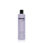 PUR HAIR No Yellow Anti-Gelb-Shampoo in der 300-ml-Flasche zur Neutralisierung unerwünschter Gelbstiche.