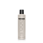 PUR HAIR  Magic Gum Shampoo, 250 ml Flasche in hellbraun mit schwarzem Deckel.